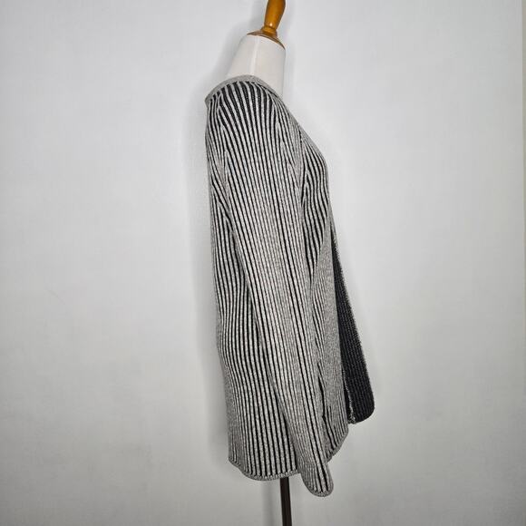 Lululemon Cotton-Cashmere Blend Sweater Wrap Ribbed Open Cozy Women 6 - Picture 3 of 13